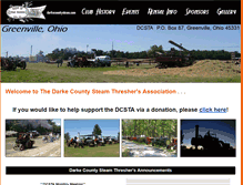 Tablet Screenshot of darkecountysteam.com